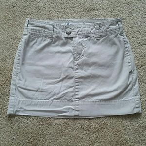 Gap Khaki Mini Skirt